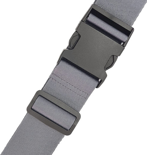 ONE K 2PCS Topper / Memory Foam Mattress Packing Straps for Moving or Storage (100" x 2", Dark Grey)