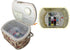 Michley Sewing Basket with 41-PC Sewing Kit