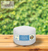 Hyoola White Three Wick Large Candle - 6 x 3 Inch - Unscented Big Pillar Candles - 62 Hour - European Made