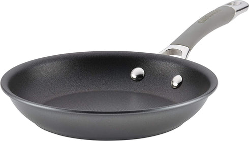 Circulon Elementum Hard Anodized Nonstick Frying Pan / Fry Pan / Hard Anodized Skillet - 8.5 Inch, Gray