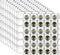 Ettonsun 10 Sheets 30-Pocket Coin Collecting Binders Pages, Coin Collection Supplies Coin Holder Pocket Inserts Collecting Sleeves for Most Coin Collection Album