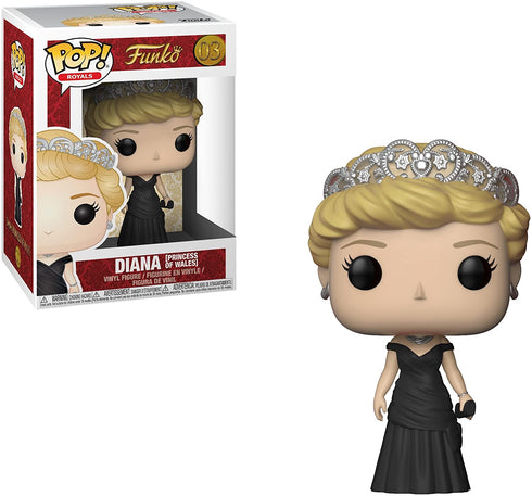 Funko POP!: Royal Family - Princess Diana (Styles May Vary) Collectible Figure,Multi-colored,3.75 inches