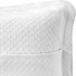 HISTORIC CHARLESTON King Charles Classic European Matelasse Cotton Decorative Pillow Case, Euro Sham (26" x 26"), White