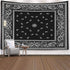 Pamime Tapestry Wall Hanging,Home Decor Tapestry Black Bana Pattern Dorm Room Bedroom Living Room 80X60 Inches?200X150Cm? Bedspread Inhouse,Black White 1