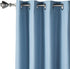 Amazon Basics Room Darkening Blackout Window Curtains with Grommets - 52 x 84-Inch, Light Blue, 2 Panels