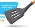 Silicone Cooking Utensils Set (6 pcs): Natural Wood Kitchen Utensils Eco Friendly & BPA Free, Non Scratch & Non Stick Easy Grip Cooking Tools