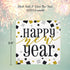 Unique 2022 Black Gold & Silver New Year Dinnerware Party Bundle | Square Dinner & Dessert Plates, Dessert Napkins | Decorations NYE Disposable Table Paper Set Supplies