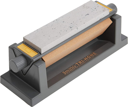 Smith's - TRI6 TRI-6 Arkansas TRI-HONE Sharpening Stones System Gray