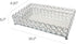Elegant Designs HG1010-CHR Elipse Crystal Decorative Jewelry or Makeup Vanity Organizer, Chrome Mirror Tray, L: 10. 5 x W: 6. 25 x H: 2. 5