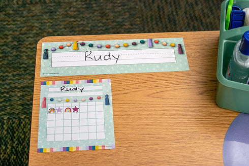 Oh Happy Day Flat Name Plates