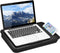 LapGear Sidekick Lap Desk - Black - Fits Up to 15.6 Inch Laptops - Style No. 44218