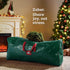 Artificial Christmas Tree Storage Bag - Fits Up to 7.5 Foot Holiday Xmas Disassembled Trees with Durable Reinforced Handles & Dual Zipper - Waterproof Material Protects from Dust, Moisture & Insects (Green)