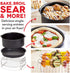 DASH DFAF450UP1 Air Fryer, Deluxe, Accessory Bundle