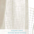 RYB HOME Curtain Tier and Swag Set, Privacy Sheer Curtains Window Treatment Drapes Light & Airy Voile Panels for Bedroom / Kitchen / Farmhouse Garden, 36 x 63-inch Each, 2 Pcs, Warm Beige