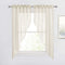 RYB HOME Curtain Tier and Swag Set, Privacy Sheer Curtains Window Treatment Drapes Light & Airy Voile Panels for Bedroom / Kitchen / Farmhouse Garden, 36 x 63-inch Each, 2 Pcs, Warm Beige