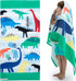 Kids Bath/Pool/Beach Towel for Toddlers Boys Girls,Oversized 30"x60",Soft Absorbent Cotton Swim Cover ups,Dinosaur Theme