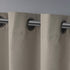 Exclusive Home Curtains EH7968-02 2-96G Loha Linen Grommet Top Curtain Panel Pair, 54x96, Beige