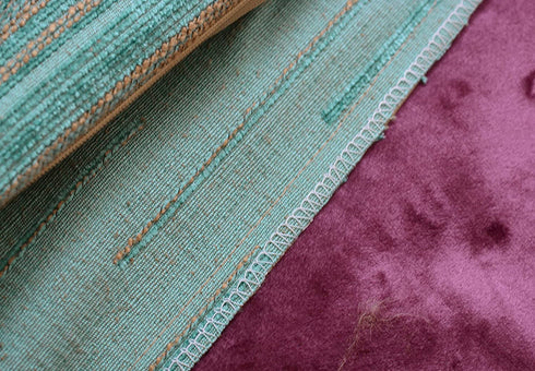 Yeiotsy Decorative Pillow Covers Teal, Pack of 2, Modern Striped Throw Pillow Cases Geometric Cushion Covers (Teal, 18 X 18 Inches)