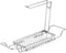 Telescopic Sink Storage Rack,Vahvei Expandable Kitchen Sink Organizer Rack,Kitchen Sink Caddy Rack Organizer,304 Stainless Dish Rack Caddy for Soap and Sponge Holder Kitchen Sink