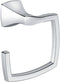 Moen YB5186CH Voss Collection Bathroom Hand Towel Ring, Chrome