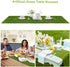 Farochy Artificial Grass Table Runners - Synthetic Grass Table Runner for Wedding Party, Birthday, Banquet, Baby Shower, Home Decorations (14 x 48 inches)