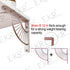 EKR Metal Shelf Braket 2 Pcs for Floating Shelves DIY L Shape Shelving Brackets Right Angle Home D©cor Accents Storage Kitchen Office Decoration Gold Rose 5.9 Inches Wood Not Included