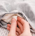 PinionPins Clear Magnetic Duvet Clips with Key. - Patented Duvet & Comforter Clip Pinning System - Stronger Than Traditional Duvet Fasteners Like Duvet Donuts (8 Clear Pins with Key)