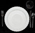 Clear Plastic Cutlery | Heavy Duty & Solid Disposable Silverware Utensils Set | Perfect for Weddings, Buffets, Luncheon & More | 180 Forks, 120 Spoons & 60 Knives Combo Pack | 360 Count