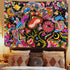 Lunerfex Mushroom Tapestry Trippy Tapestry Cute Flower Tapestry Colorful Hippie tapestries Wall Hanging for Bedroom (50 x 60 inches)