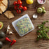 Stasher Platinum Silicone Food Grade Reusable Storage Bag, Lime (Sandwich) | Reduce Single-Use Plastic | Cook, Store, Sous Vide, or Freeze | Leakproof, Dishwasher-Safe, Eco-friendly | 28 Oz