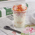 INDRAH 50PCS 12 oz Clear Plastic Cups With Dome Lids (No Hole) Disposable Parfait Cups Dessert Cups for Fruit Yogurt Smoothie Iced Cold Drinks, No Leaking