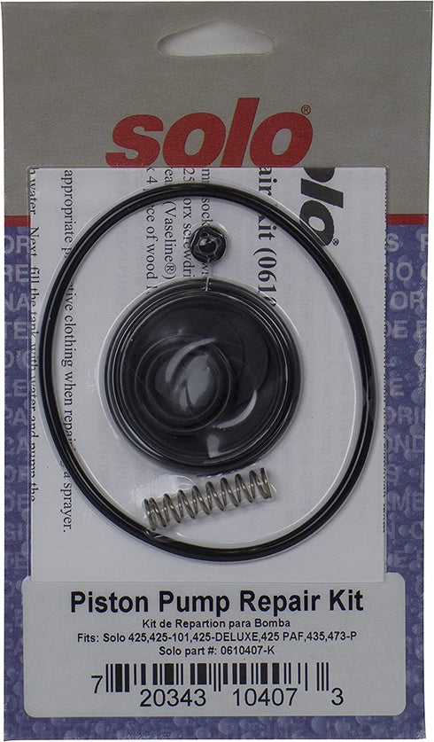 Solo 0610407-K Piston Sprayer Pump Repair Kit