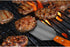 Home-Complete HC-1001 Wood BBQ Grill Tool Set-18 Pc Stainless Steel Barbecue Accessories with Wooden Handles and Case, Spatula, Tongs, Skewers