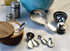 RSVP International (MOD-S) Oval Measuring Spoons, Stainless Steel