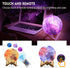 Eguled Moon Lamp inches Galaxy Lamp Night Light 16 Colors LED Moon Light with Stand Remote Touch Control and USB Rechargeable Home D©cor(5.9 inches)