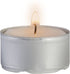 Ner Mitzvah 6 Hour Tea Light Candles - 80 Pack Bulk Package - White Unscented Travel, Centerpiece, Decorative Candle with Maxi Burn Time - Pressed Wax