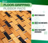 Natural Bamboo Wood Bath Mat - Bathroom Mats, Bathmats and Kitchen Rugs - Accessories for Bathtub, Sauna and Shower (Lattice, Standard 16x24 Inch)
