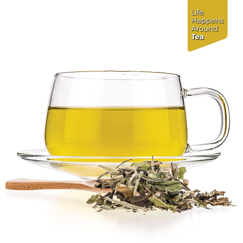 Tealyra - Imperial Grade White Peony - Bai Mu Tan - Fresh White Loose Leaf Tea - Organically Grown - Low Caffeine - High in Antioxidants - 100g (3.5-ounce)