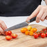 Zyliss Comfort Pro 4.5" Serrated Paring Knife - Ice Hardened German Steel Kitchen Cutlery , Black/Stainless Steel