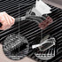 Grill Brush and Scraper Bristle Free Safe BBQ Brush for Grill 18'' Stainless Grill Grate Cleaner - Safe Grill Accessories for Porcelain/Weber Gas/Charcoal Grill Gifts for Grill Wizard