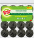 Scotch-Brite Stainless Steel Scrubbers, Ideal for Uncoated Cookware, 16 Scrubbers