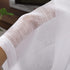 White Sheer Curtains 30 Inch Length Half Window Curtains Rod Pocket Light Filtering Short Semi Sheer for Kitchen Bathroom Sunroom Faux Linen Textured Small Cafe Tiers 30x30 Inches Long Set 2 Panels