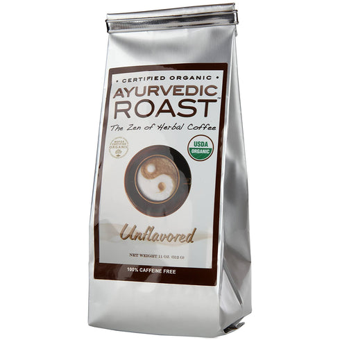 Ayurvedic Roast - Top Caffeine Free Certified Organic Coffee Substitute - Natural Grain Beverage and Herbal Blend that is a Great Non Acidic Coffee Alternative