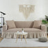 Stretch Sofa Cover with Skirt Country Style Slipcovers 1 Piece Couch Covers for Living Room