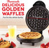 Dash Express 8 Waffle Maker for Waffles, Paninis, Hash Browns + other Breakfast, Lunch, or Snacks, with Easy Clean, Dual Non-Stick Surfaces - Black