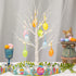 Vanthylit LED Easter Birch Tree Lights with Eggs Battery Powered Centerpiece Decoration Tabletop Tree Light for Home Wedding Holiday