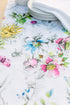 Benson Mills Indoor Outdoor Spillproof Fabric Tablecloth for Spring/Summer/Party/Picnic (Blooming Floral, 60" X 84" Rectangular)