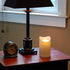 LumaBase 93101 Battery Operated 5" Pillar Candle with Moving Flame