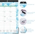 2022-2023 Desk Calendar - 18 Months Large Monthly Page Desk Calendar 2022-2023, Jul 2022 - Dec 2023, 17" x 12", Large Ruled Blocks, Tear Off, Best Desk/Wall Calendar for Planning and Organizing