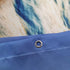Riyidecor Ocean Beach Shower Curtain Seashore Sunrise 72x72 Inch Sunset Wave Summer Coastal Hawaii Cool Sea Seaside Scene Island Blue Nature Scenery Fabric Set Waterproof Bathroom Decor BB-JWXP